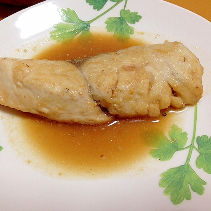 フライパンで鰆の味噌煮(*^_^*)